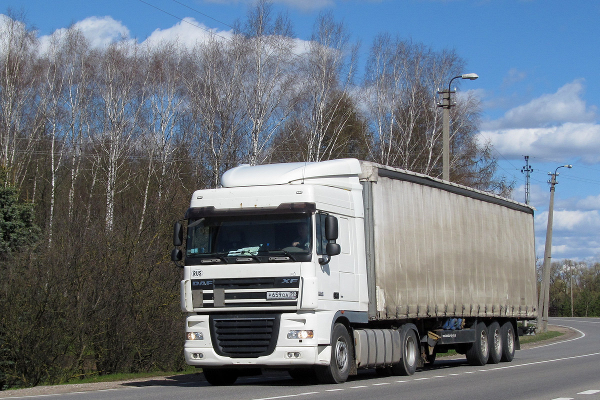 Калининградская область, № Р 659 ОА 39 — DAF XF105 FT