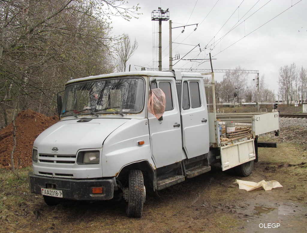 Минск, № АА 2318-7 — ЗИЛ-5301ME "Бычок"