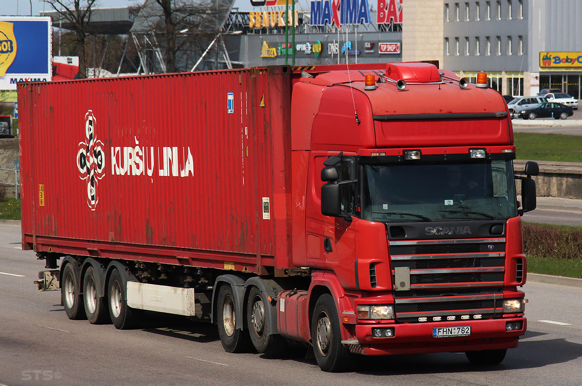 Литва, № FHN 762 — Scania ('1996, общая модель)