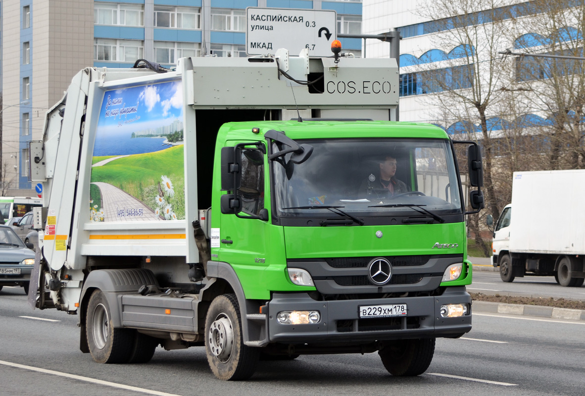 Санкт-Петербург, № В 229 ХМ 178 — Mercedes-Benz Atego 1218