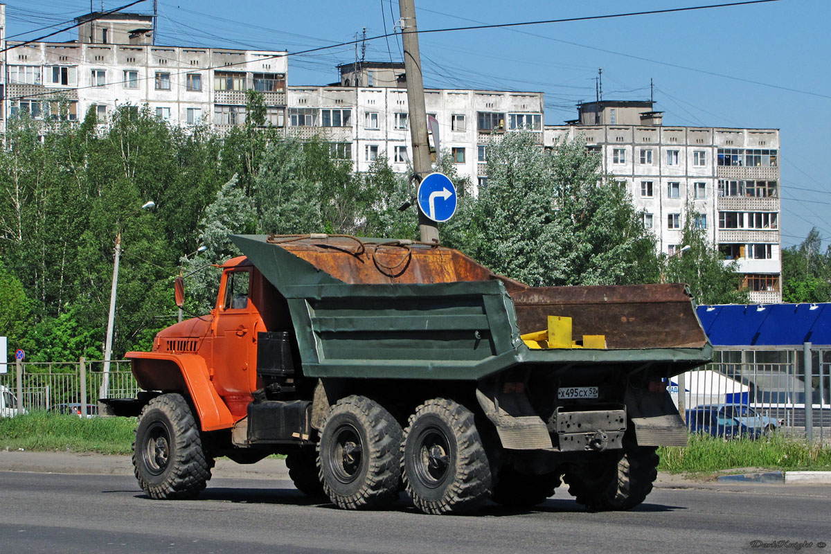 Нижегородская область, № Х 495 СХ 52 — Урал-55571-30