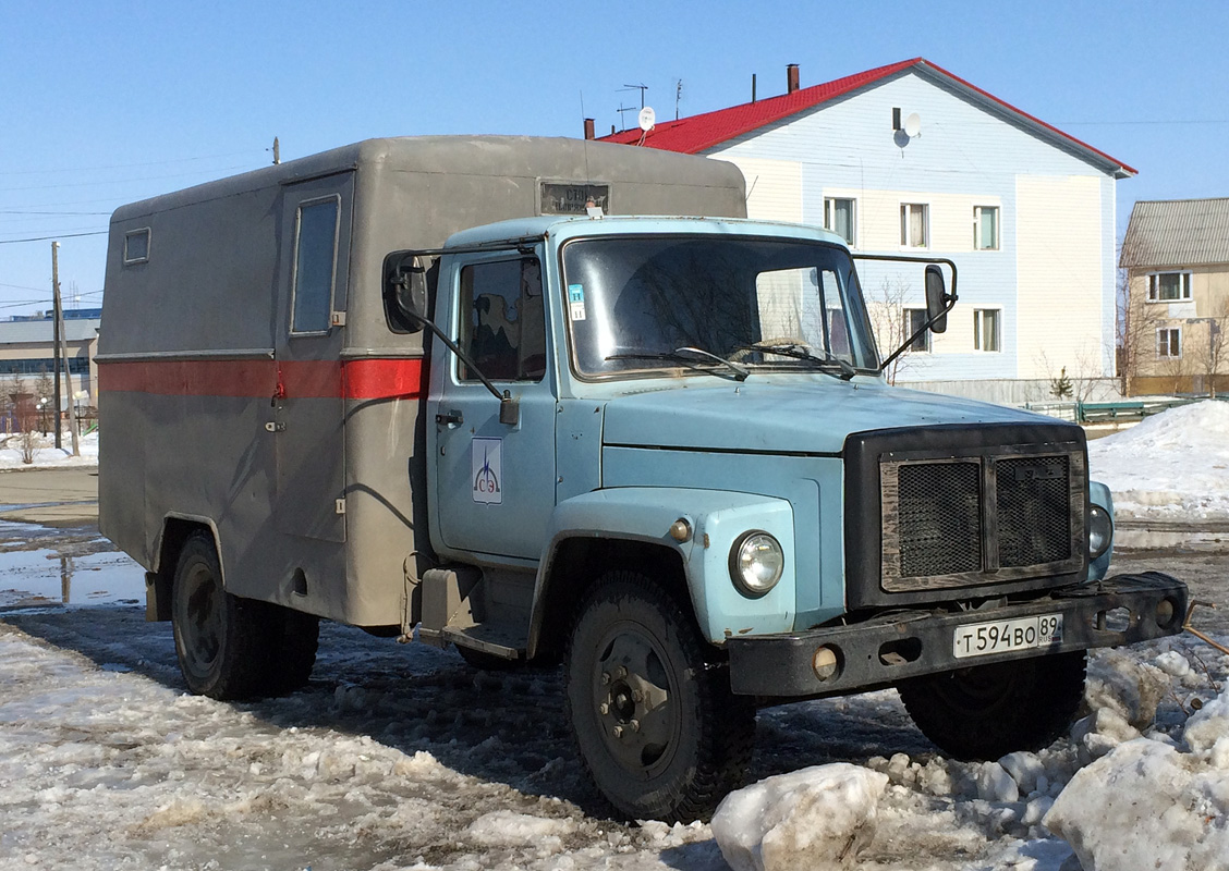 Ямало-Ненецкий автоном.округ, № Т 594 ВО 89 — ГАЗ-3307