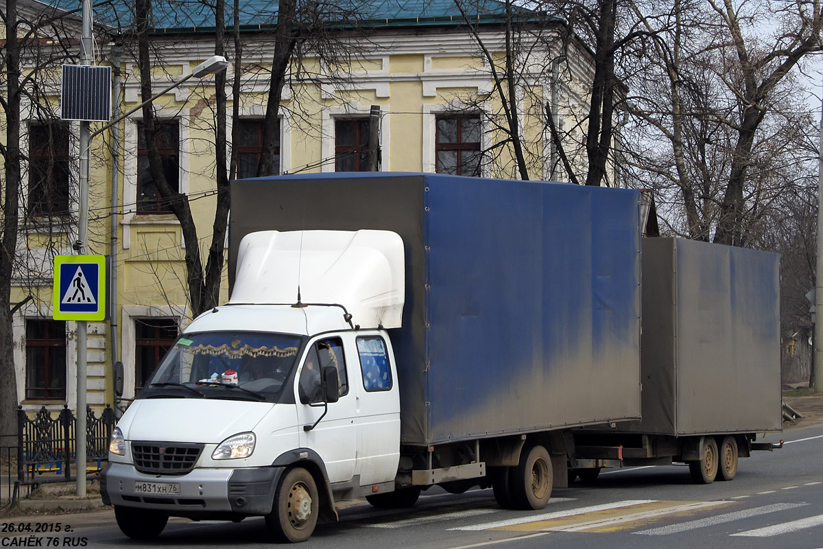 Ярославская область, № М 831 ХН 76 — ГАЗ-331063 "Валдай"