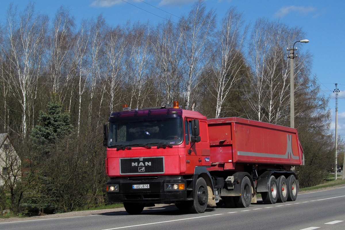 Литва, № AEU 816 — MAN F2000 19.403