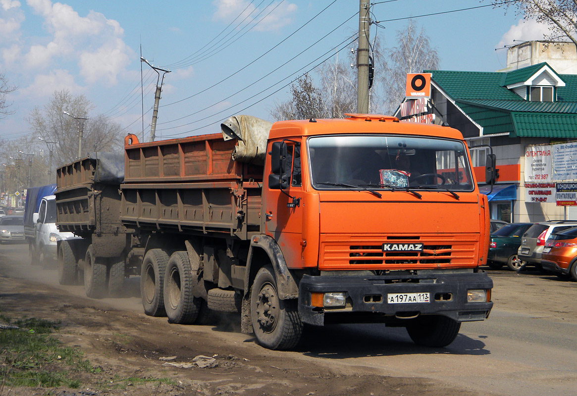 Мордовия, № А 197 АА 113 — КамАЗ-53215-15 [53215R]