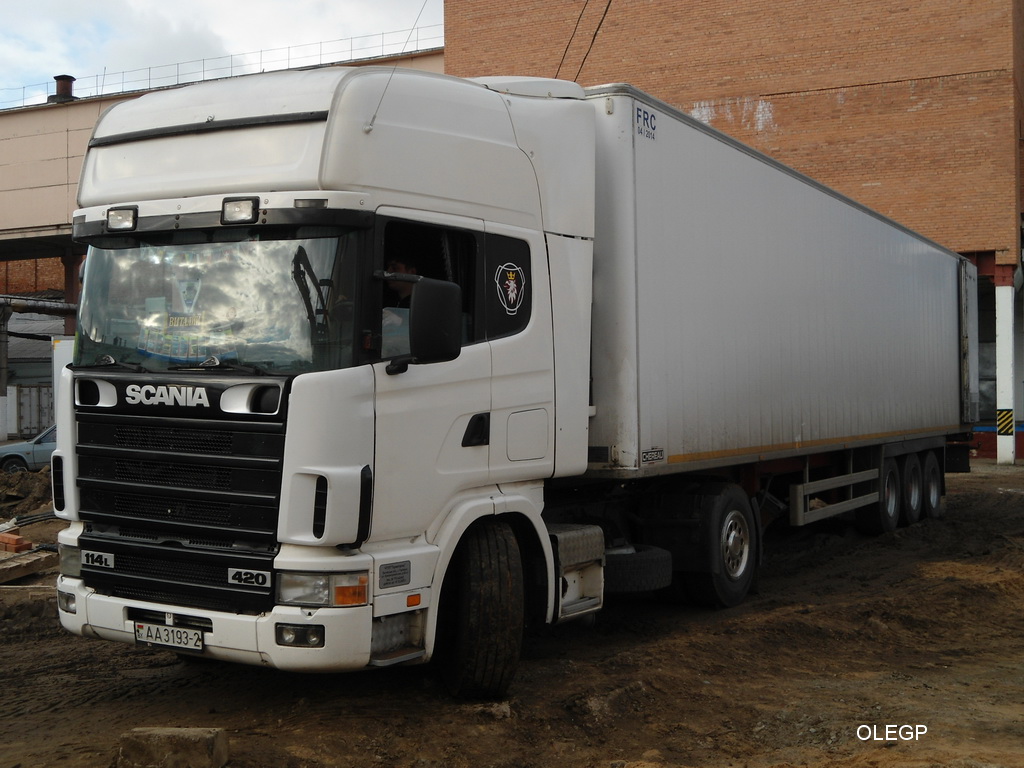 Витебская область, № АА 3193-2 — Scania ('1996) R114L