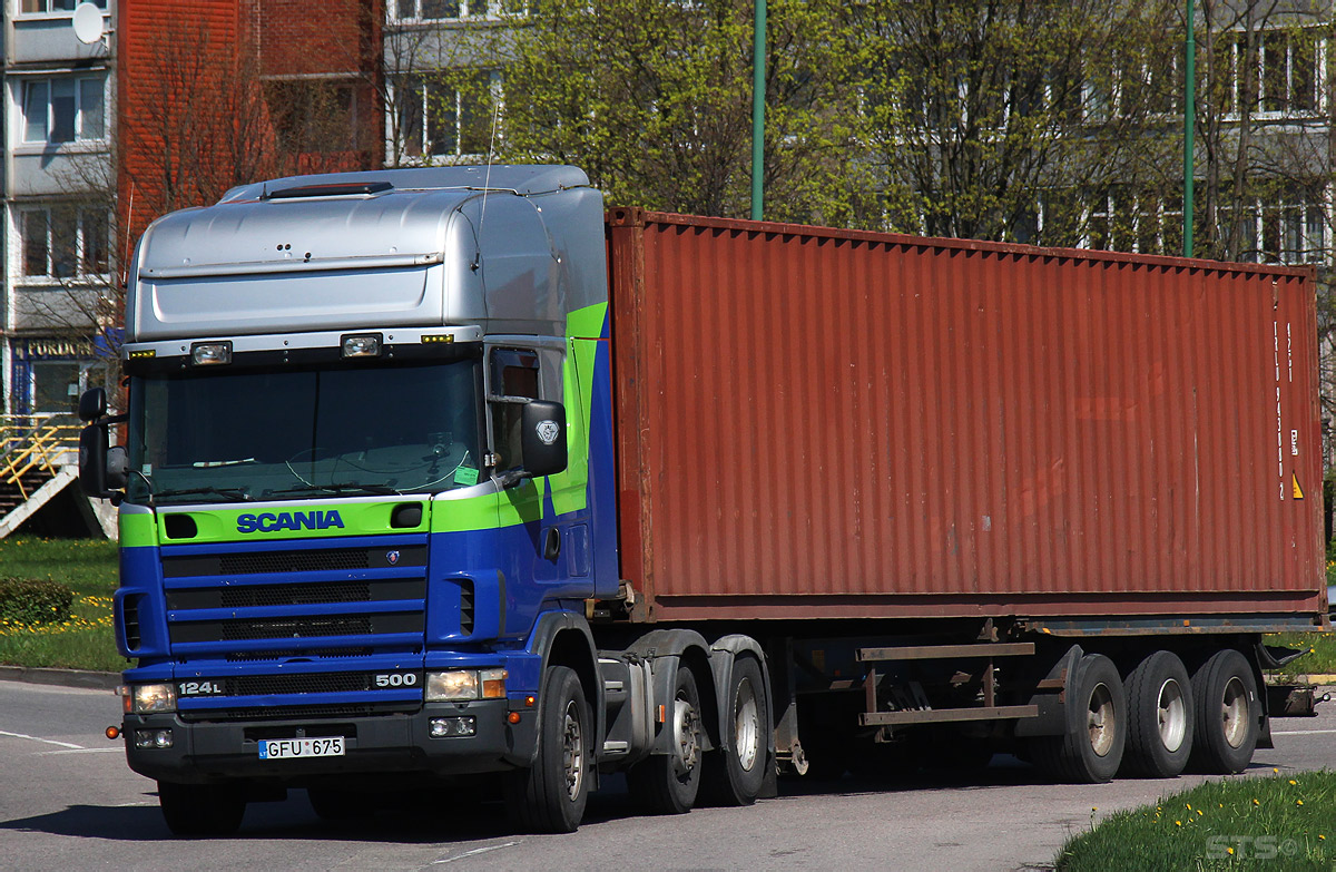 Литва, № GFU 675 — Scania ('1996) R124L