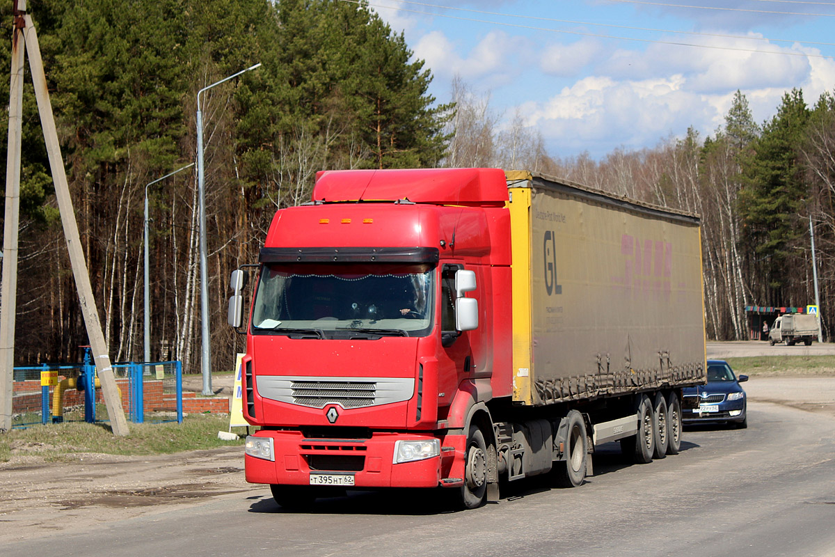 Рязанская область, № Т 395 НТ 62 — Renault Premium ('2006) [X9P]