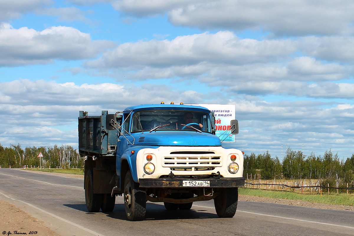 Саха (Якутия), № Т 152 АВ 14 — ЗИЛ-495710