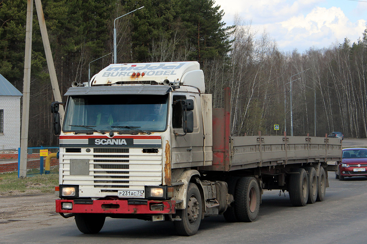 Тульская область, № Р 231 АС 71 — Scania (II) (общая модель)