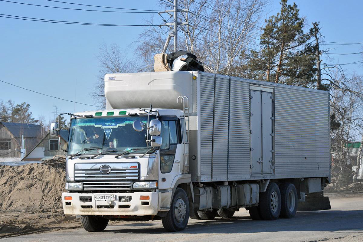 Амурская область, № С 801 ТУ 28 — Hino Profia