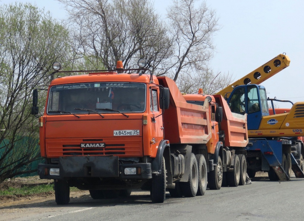 Приморский край, № А 845 МЕ 25 — КамАЗ-55111-02 [55111C]