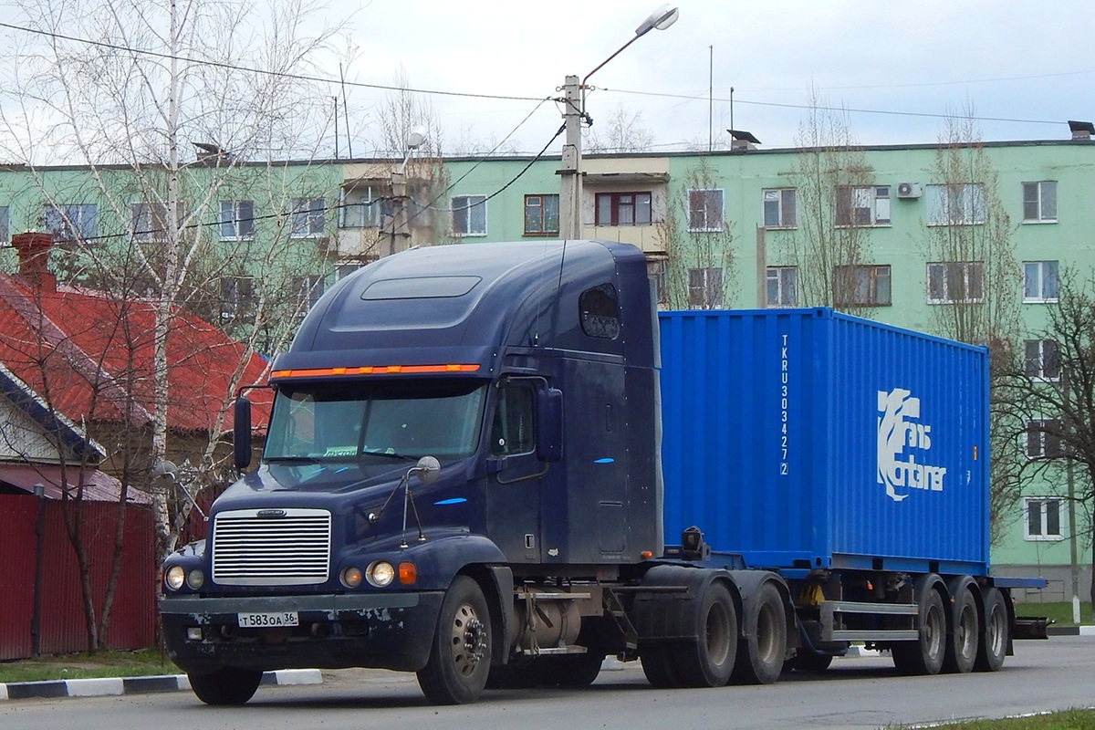 Воронежская область, № Т 583 ОА 36 — Freightliner Century Class