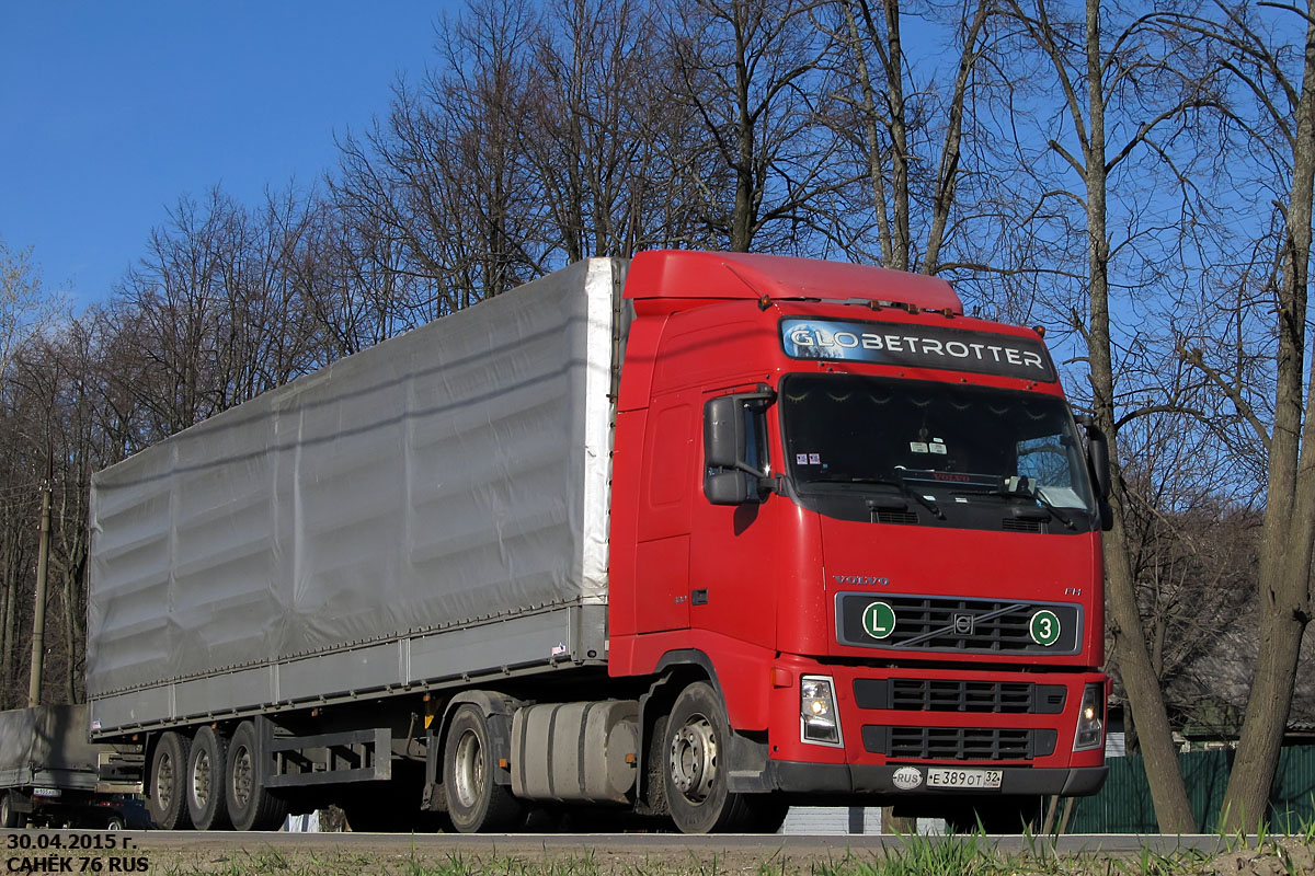 Брянская область, № Е 389 ОТ 32 — Volvo ('2002) FH12.400