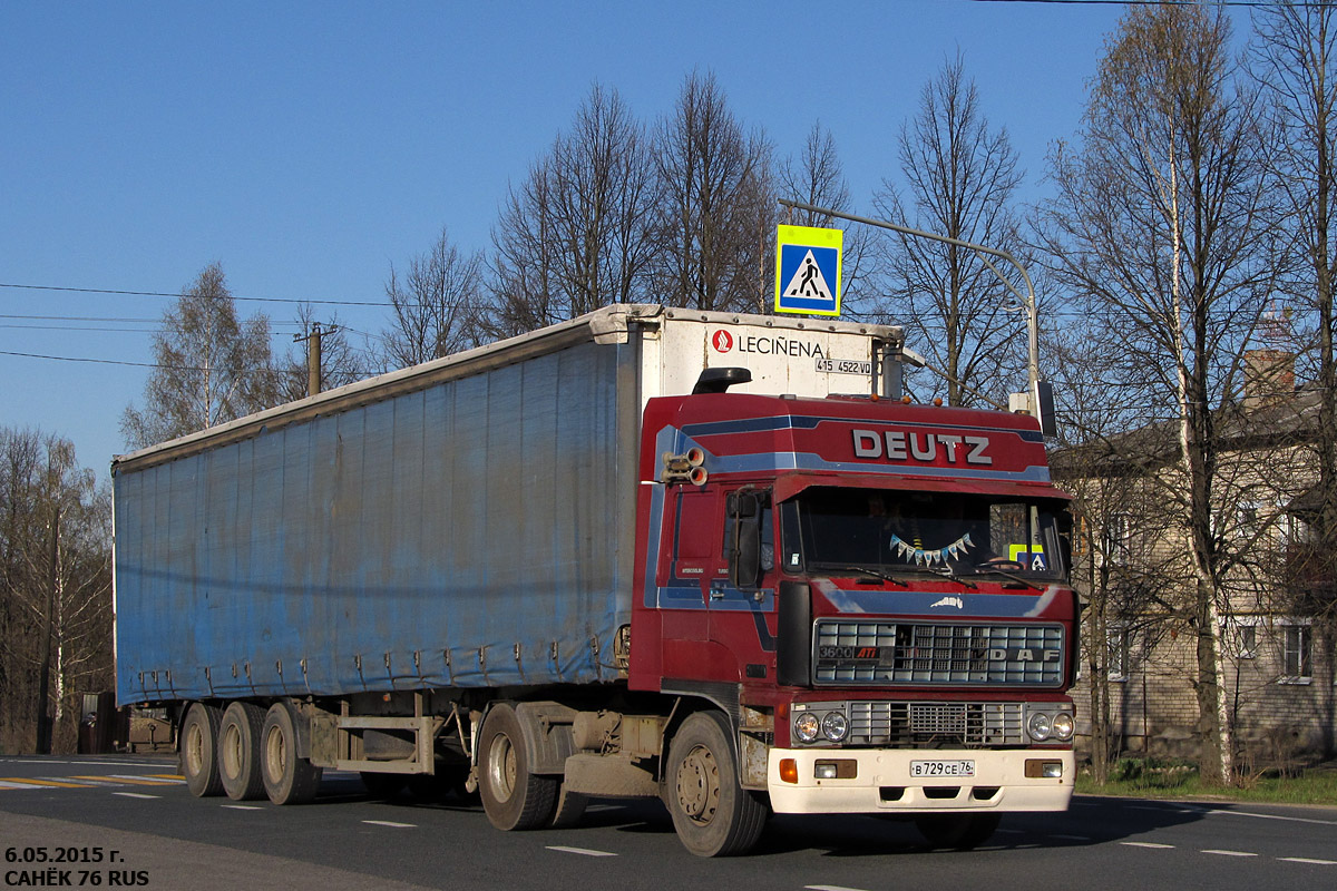 Ярославская область, № В 729 СЕ 76 — DAF 3600 FT