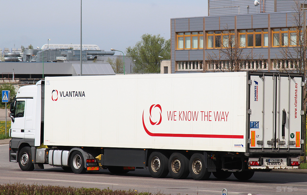 Литва, № FGO 694 — Mercedes-Benz Actros ('2009) 1844