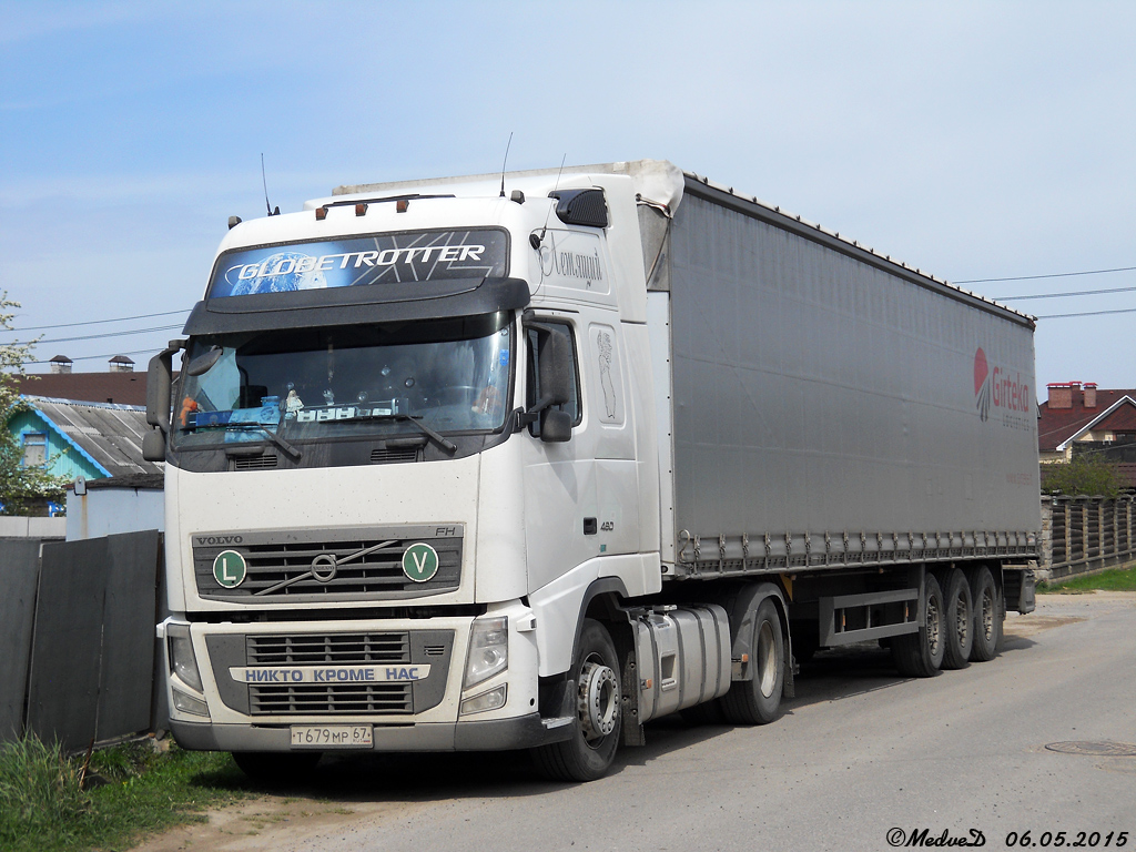 Смоленская область, № Т 679 МР 67 — Volvo ('2008) FH.460