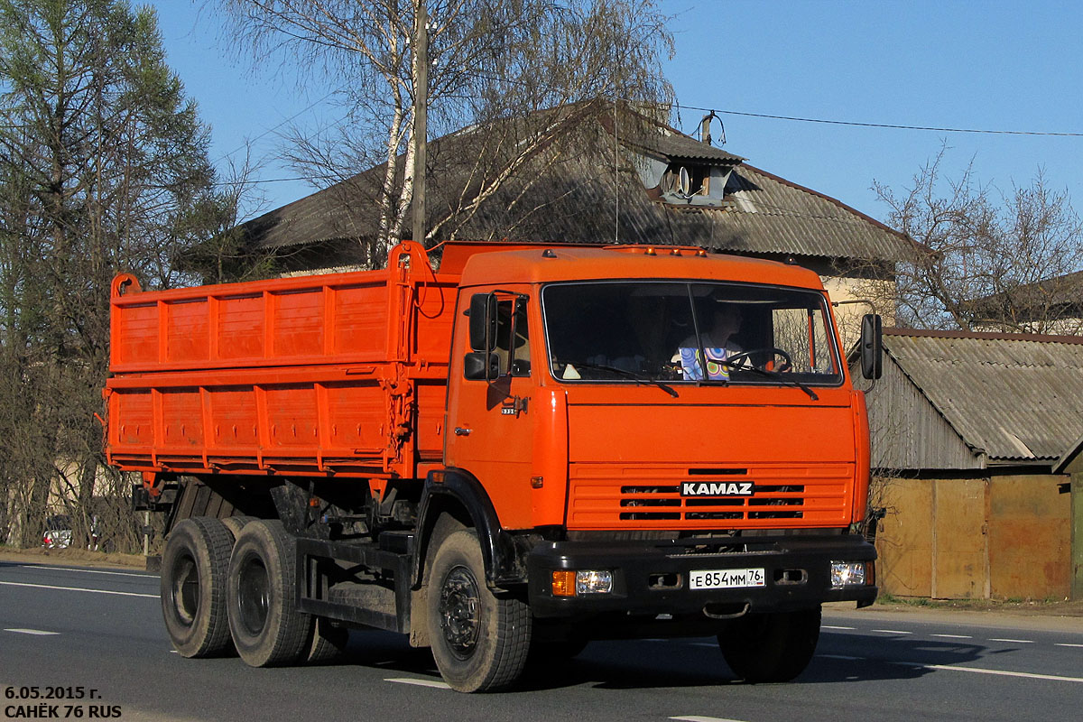 Ярославская область, № Е 854 ММ 76 — КамАЗ-53215-15 [53215R]