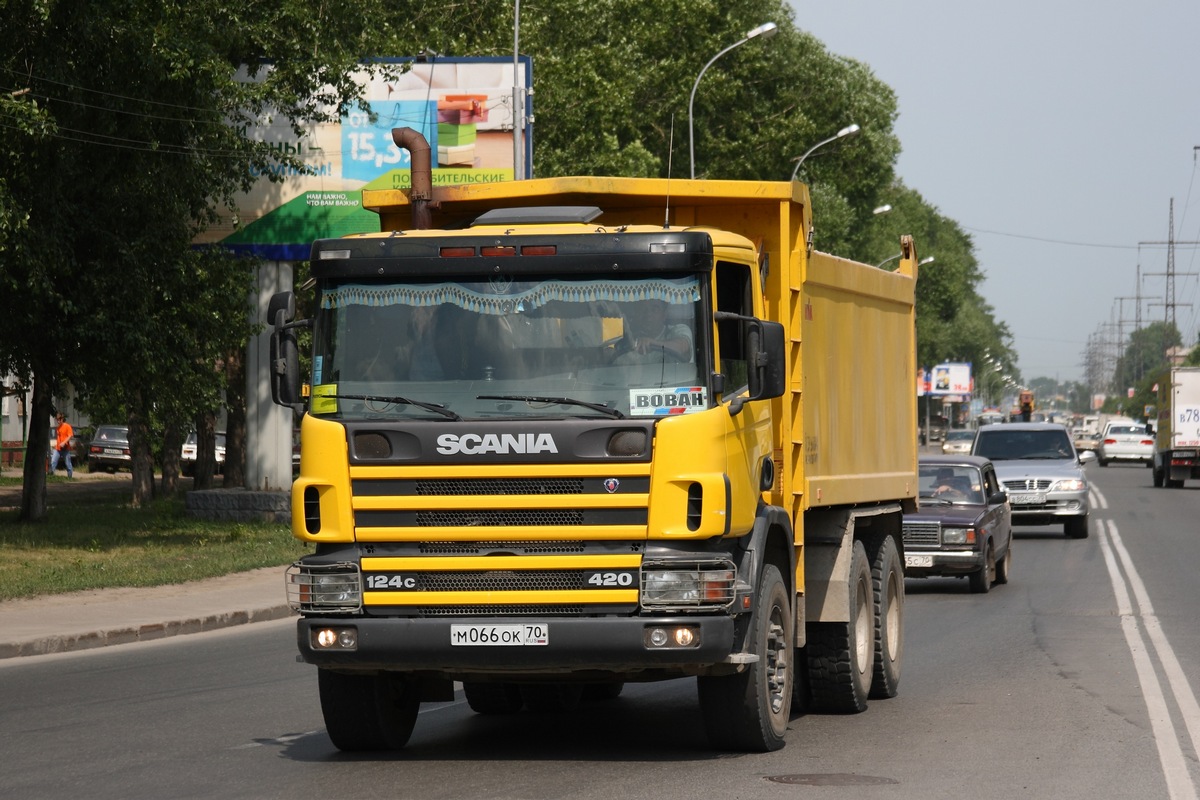 Томская область, № М 066 ОК 70 — Scania ('1996) P124C