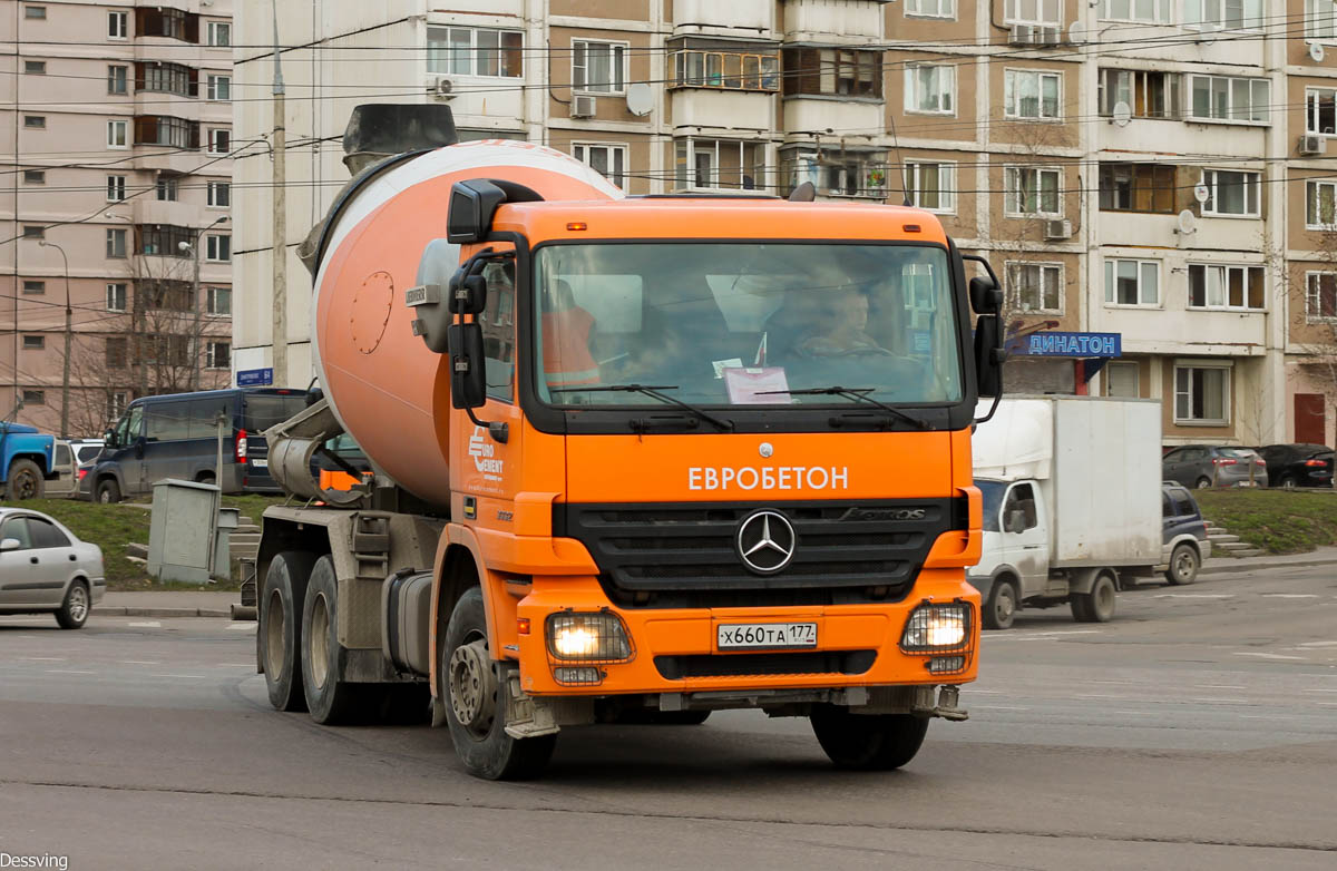 Москва, № Х 660 ТА 177 — Mercedes-Benz Actros ('2003) 3332