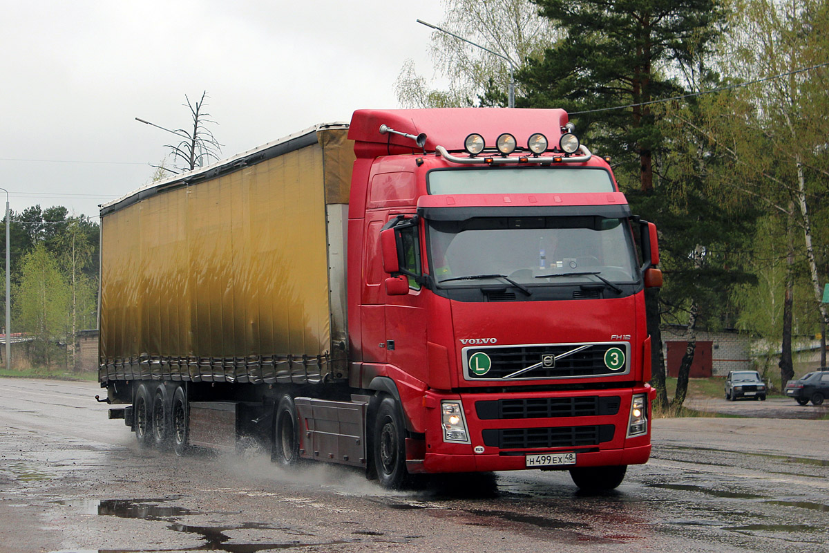 Липецкая область, № Н 499 ЕХ 48 — Volvo ('2002) FH12.420