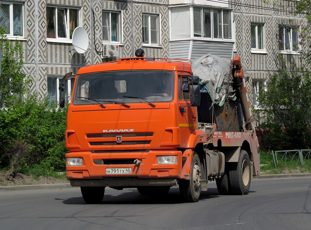 Калужская область, № Н 791 ТХ 40 — КамАЗ-43253 (общая модель)