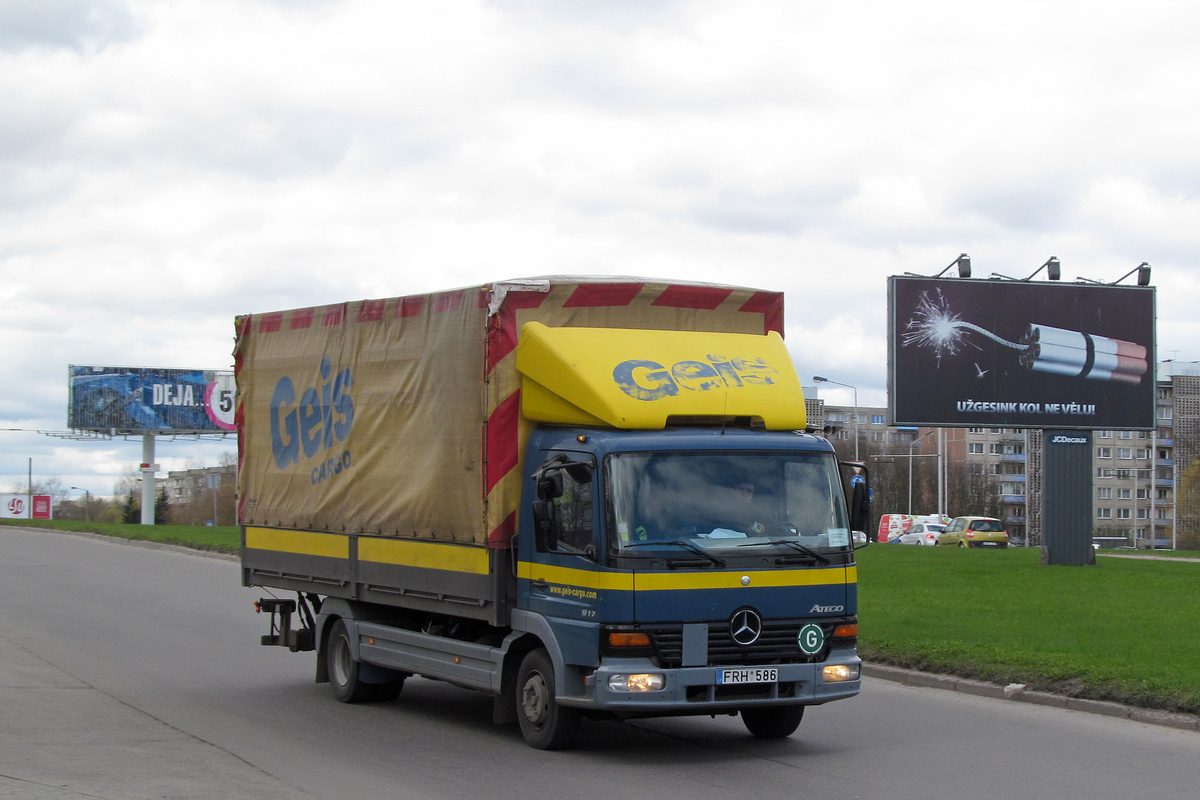 Литва, № FRH 586 — Mercedes-Benz Atego 917