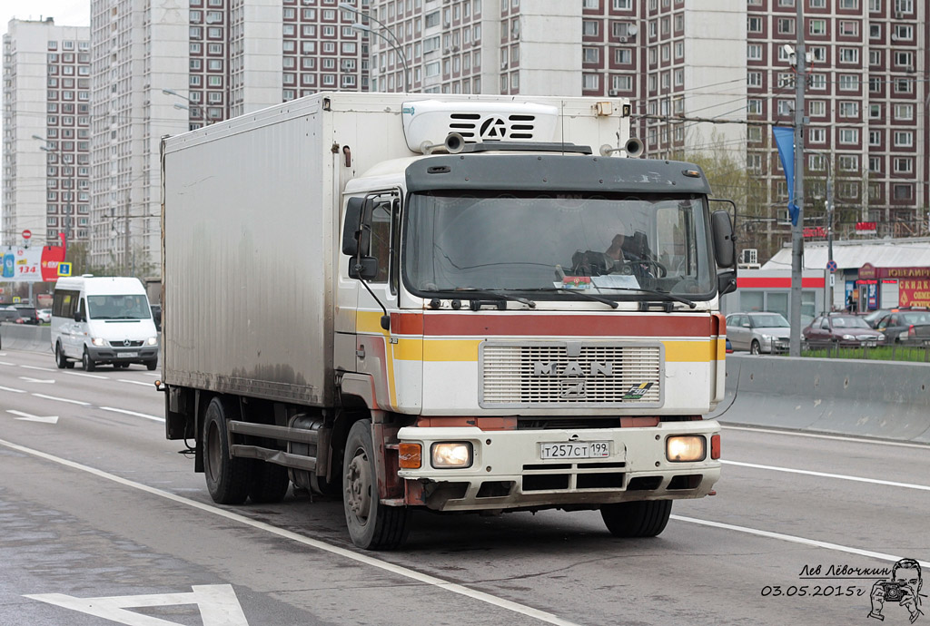 Москва, № Т 257 СТ 199 — MAN F90 19.xxx (общая)