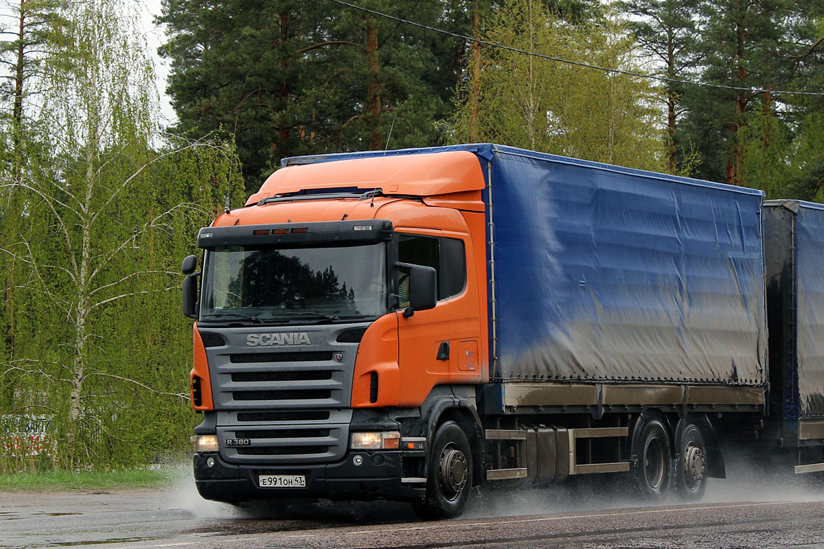 Кировская область, № Е 991 ОН 43 — Scania ('2004) R380