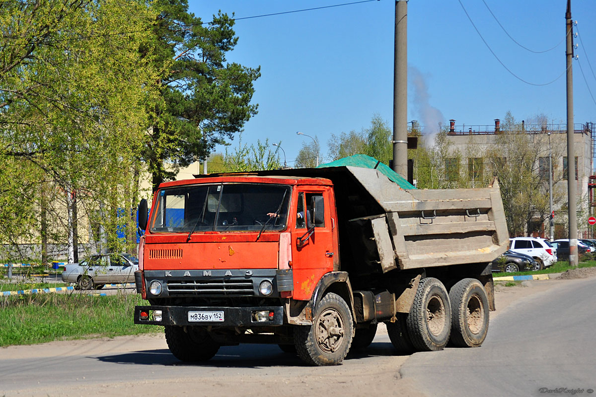 Нижегородская область, № М 836 ВУ 152 — КамАЗ-5511