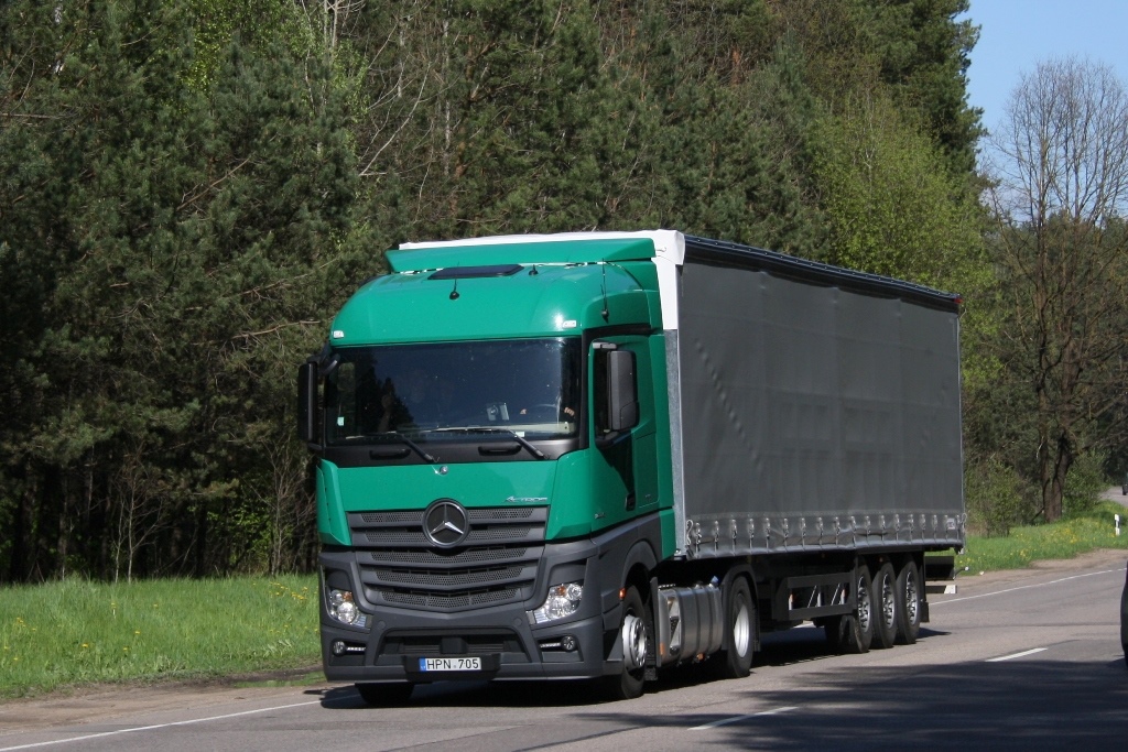 Литва, № HPN 705 — Mercedes-Benz Actros ('2011) 1845