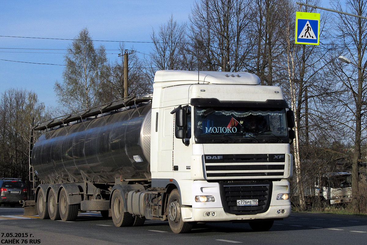 Московская область, № С 776 РЕ 190 — DAF XF105 FT