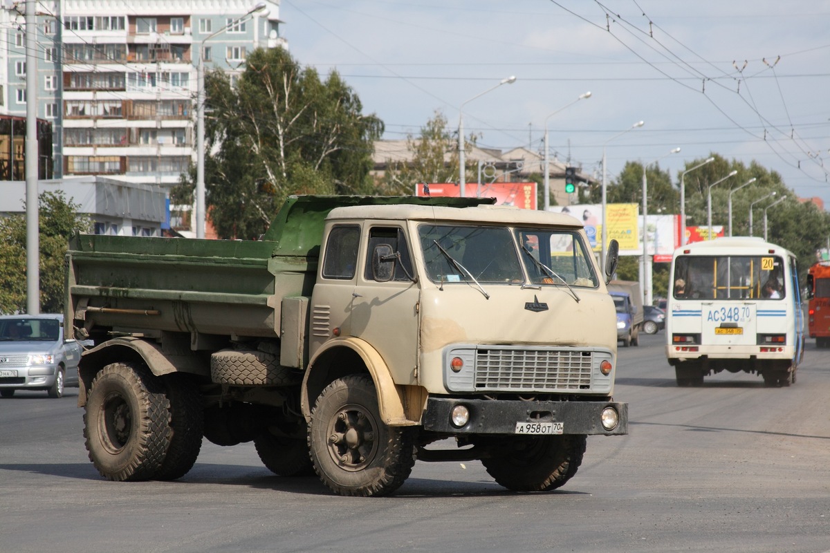 Томская область, № А 958 ОТ 70 — МАЗ-5549