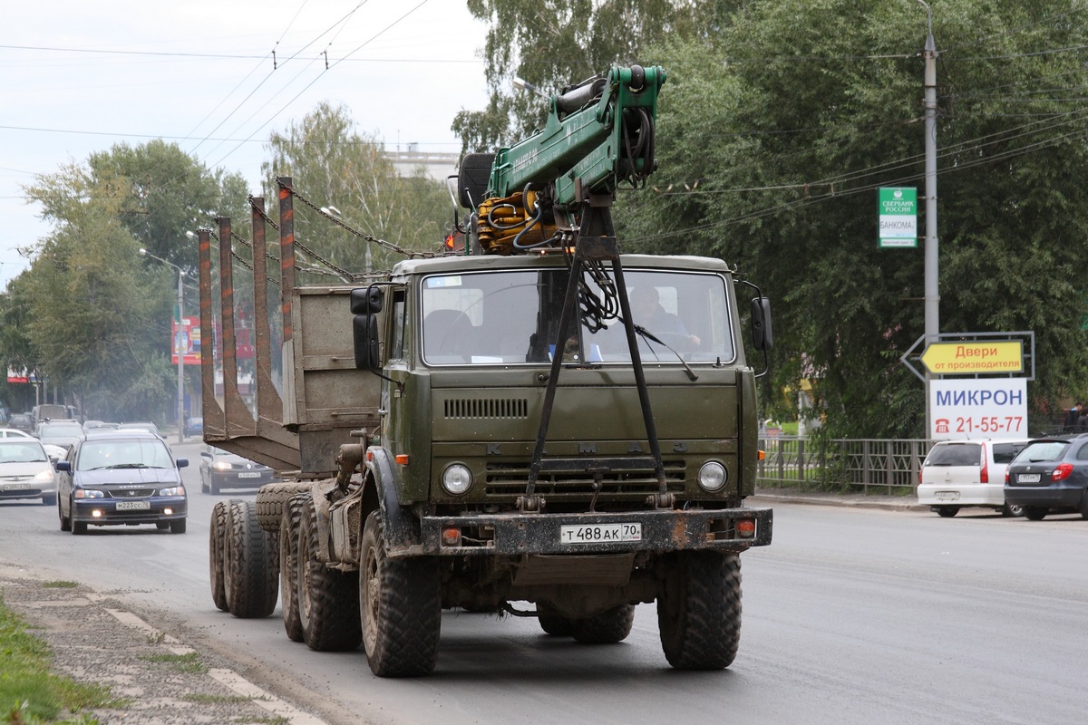 Томская область, № Т 488 АК 70 — КамАЗ-43101