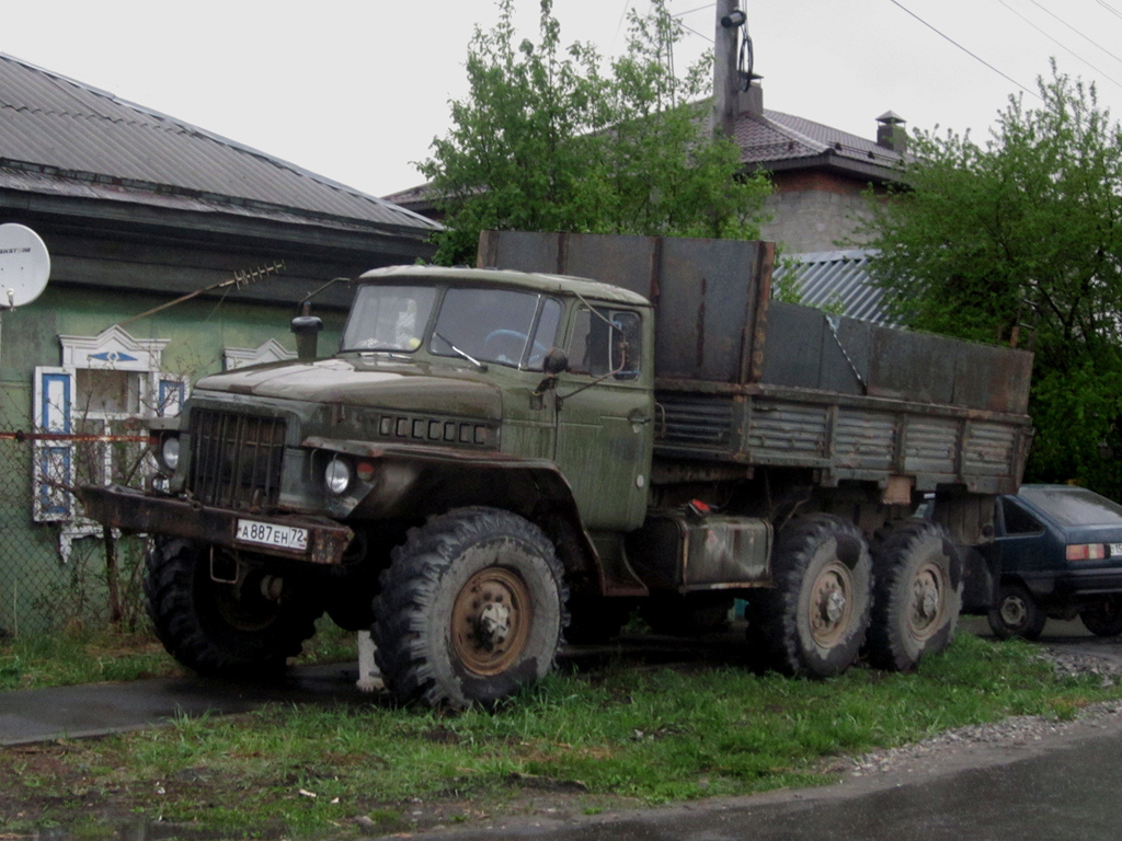 Тюменская область, № А 887 ЕН 72 — Урал-375ДМ