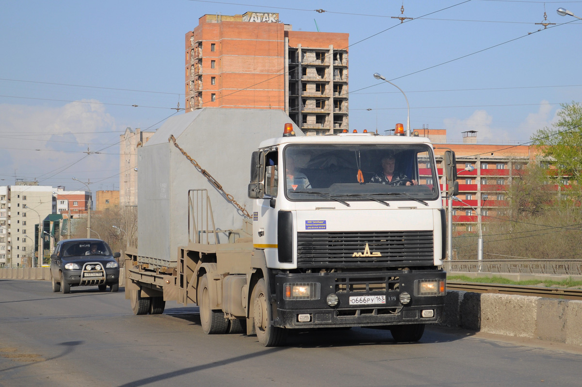 Самарская область, № О 666 РУ 163 — МАЗ-5440A3