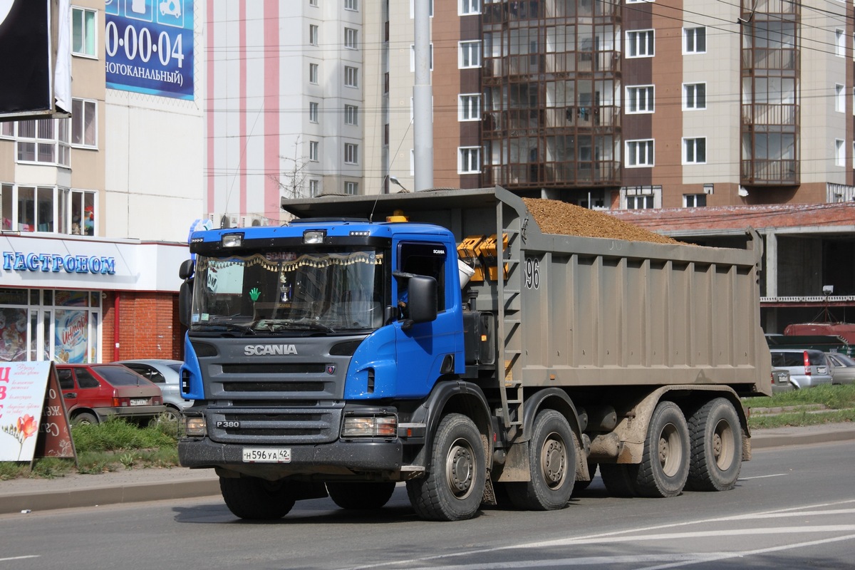 Кемеровская область, № Н 596 УА 42 — Scania ('2004) P380