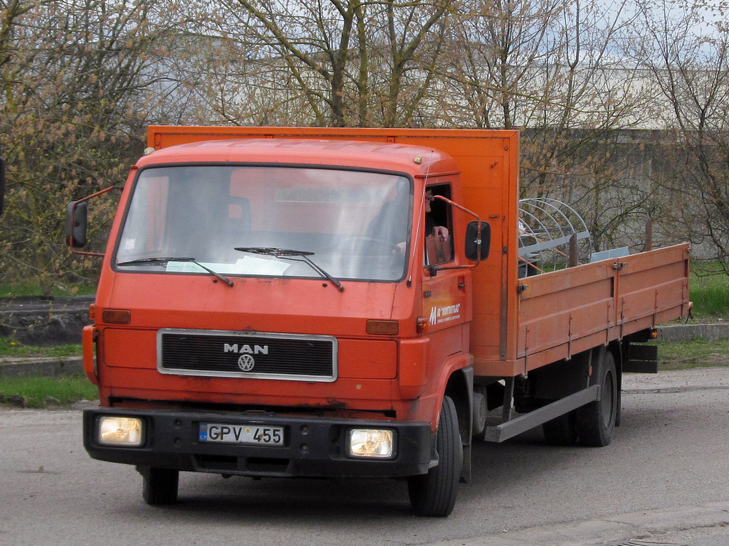 Литва, № GPV 455 — MAN Volkswagen G90