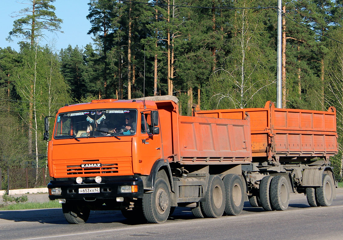 Рязанская область, № Н 653 КХ 62 — КамАЗ-65115 (общая модель)