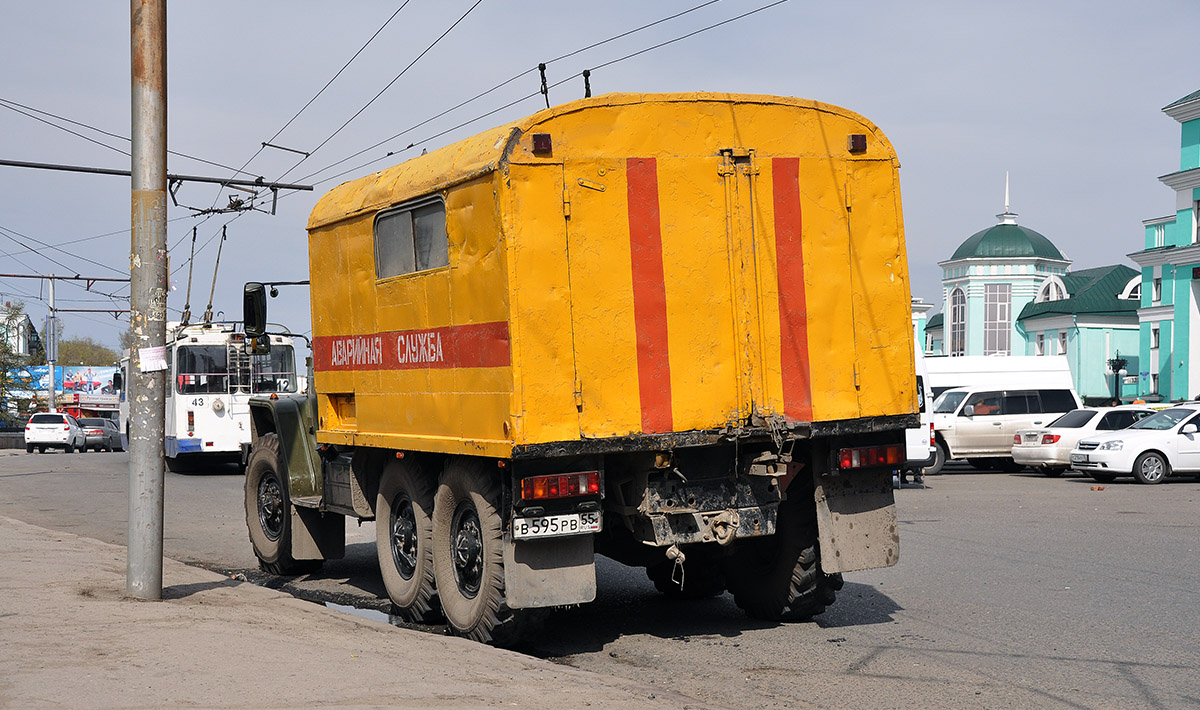 Омская область, № В 595 РВ 55 — Урал-4320-01