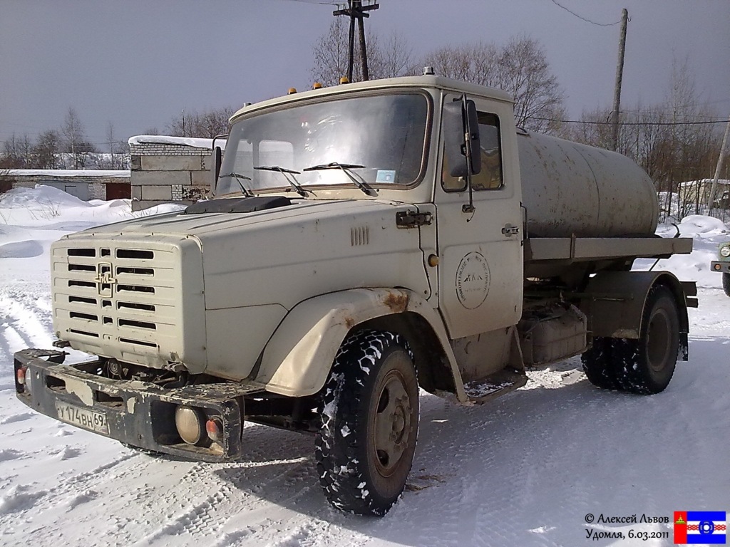 Тверская область, № У 174 ВН 69 — ЗИЛ-433362