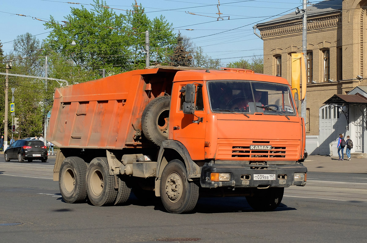 Москва, № Т 039 ВВ 197 — КамАЗ-65115 [651150]