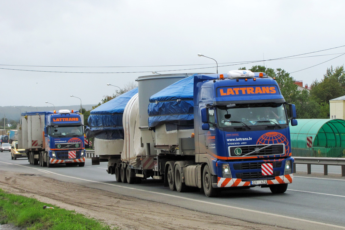 Латвия, № GV-474 — Volvo ('2002) FH12.480