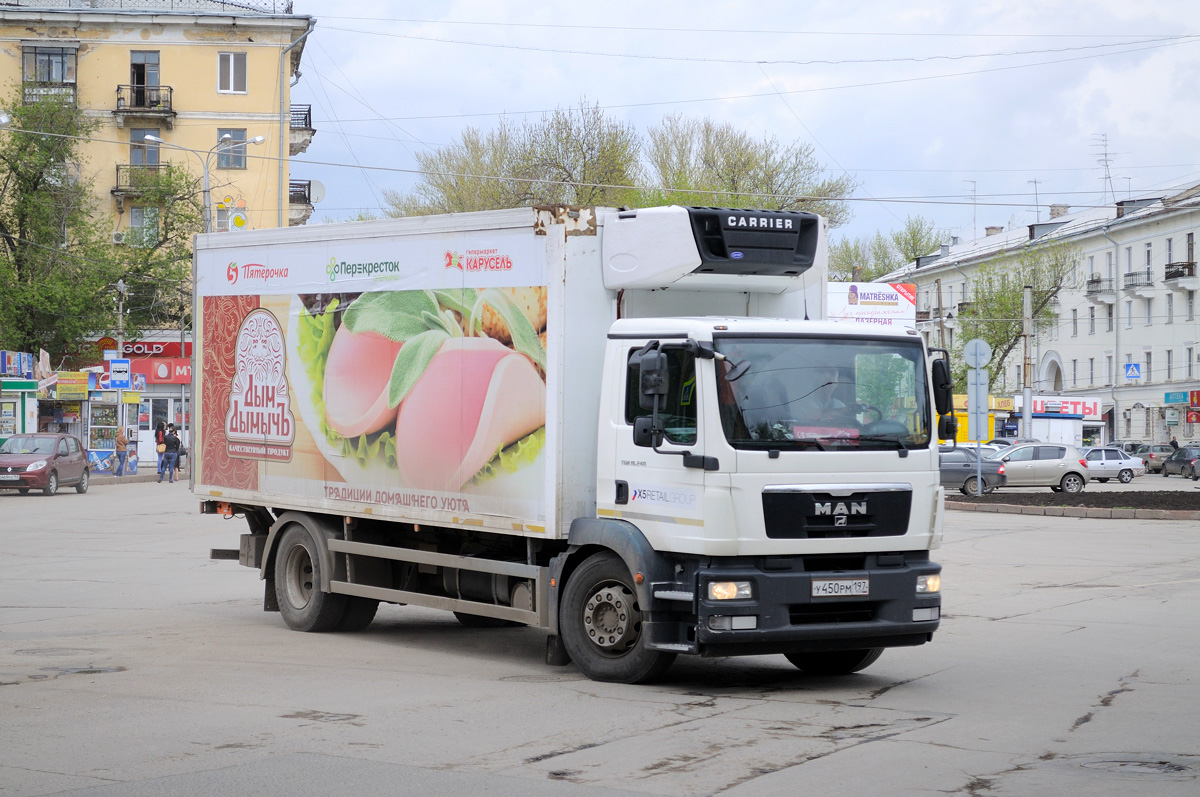 Москва, № У 450 РМ 197 — MAN TGM 18.240