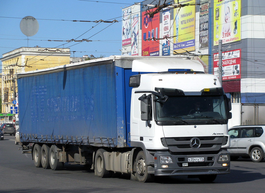 Челябинская область, № Е 354 ТА 174 — Mercedes-Benz Actros '09 1841 [Z9M]