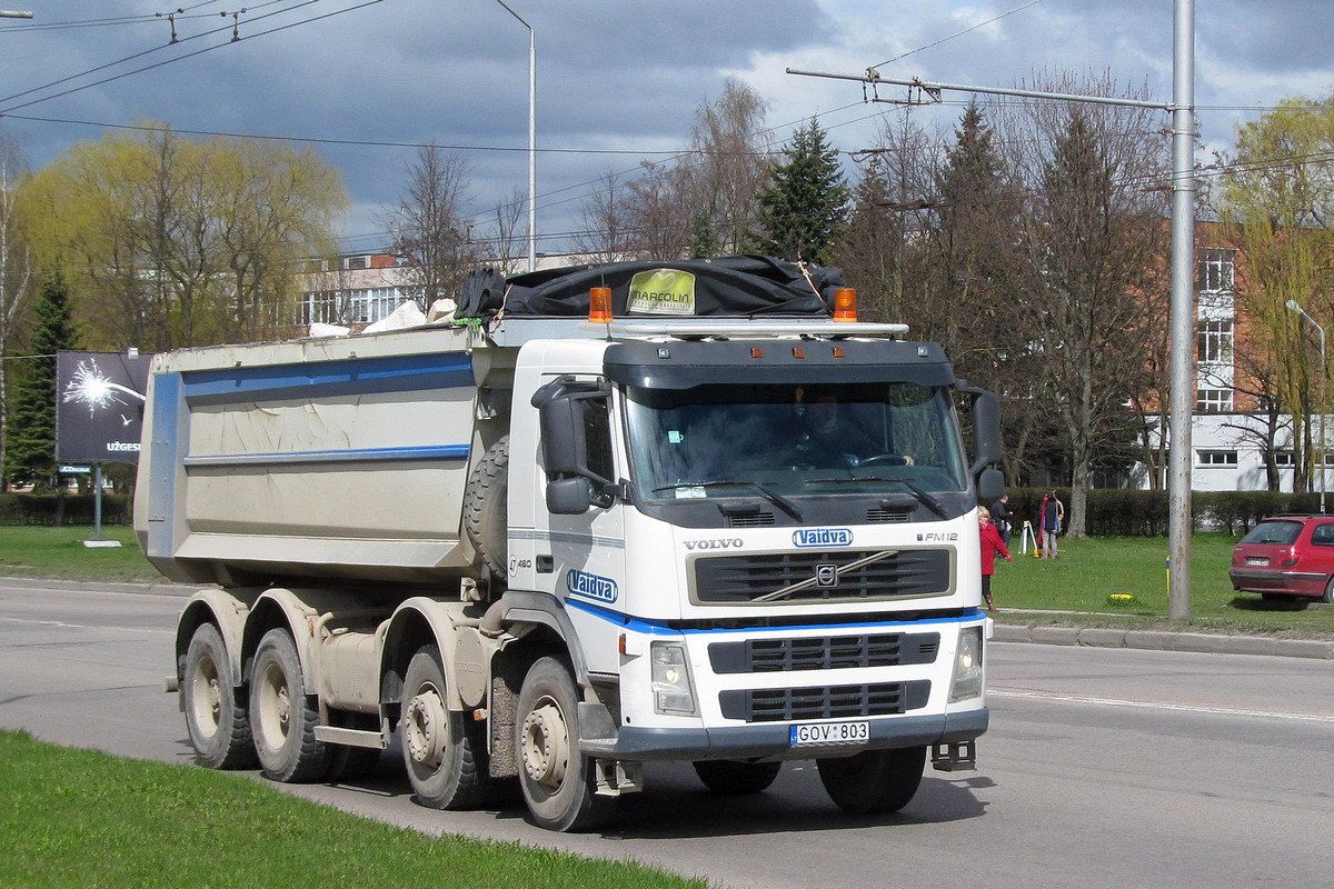 Литва, № GOV 803 — Volvo ('2002) FM12.480