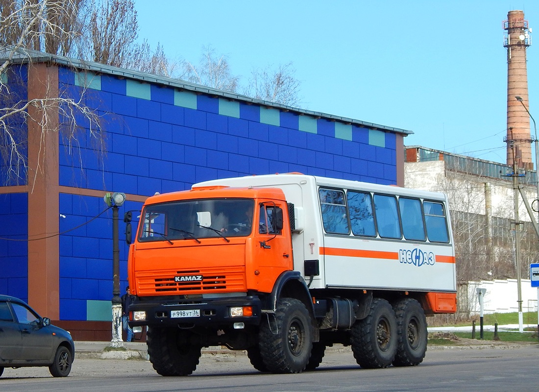 Воронежская область, № Р 998 УТ 36 — КамАЗ-43114-15 [43114R]