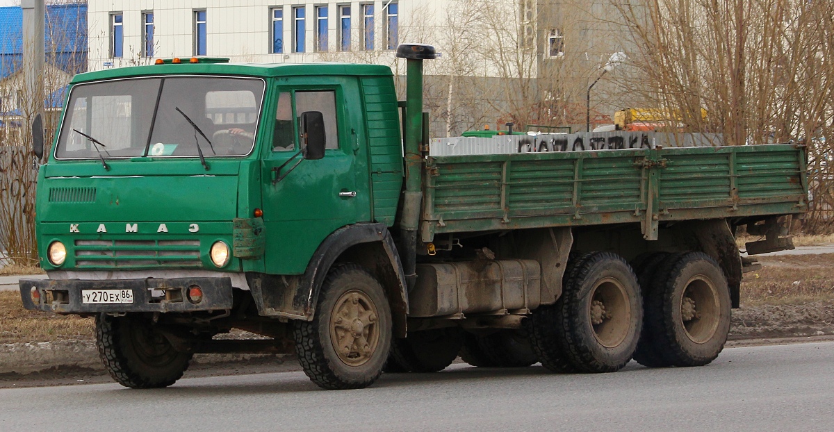 Ханты-Мансийский автоном.округ, № У 270 ЕХ 86 — КамАЗ-5320