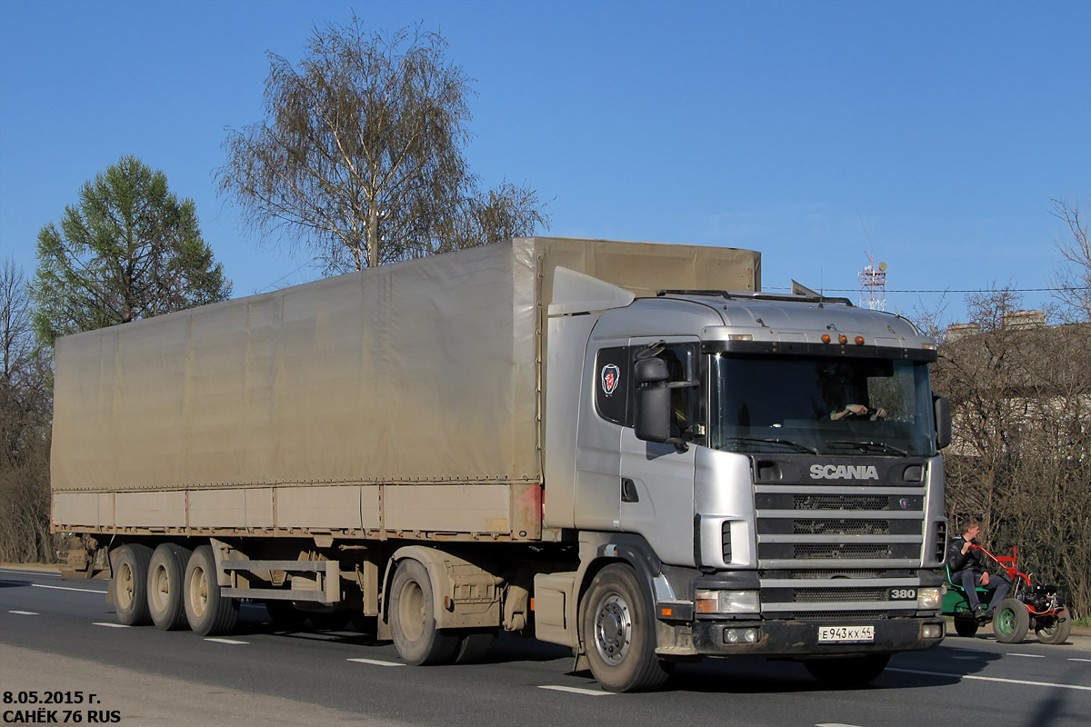 Костромская область, № Е 943 КХ 44 — Scania ('1996) P380