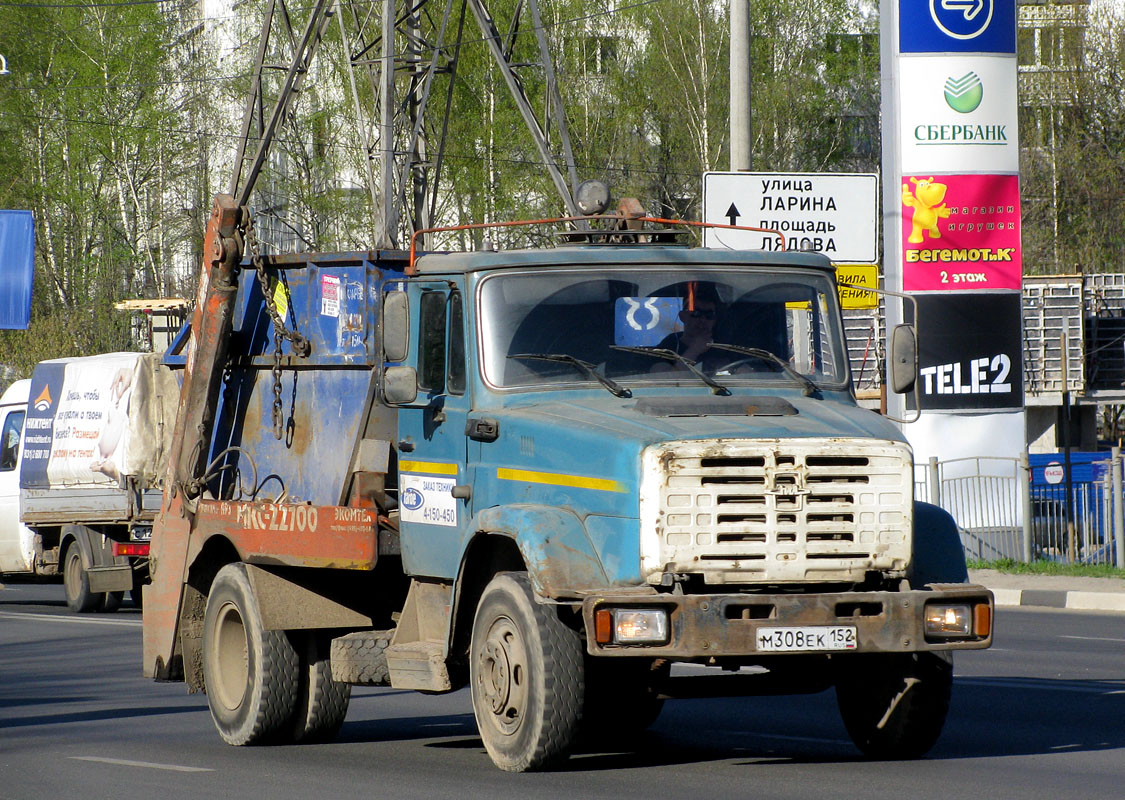 Нижегородская область, № М 308 ЕК 152 — ЗИЛ-432932